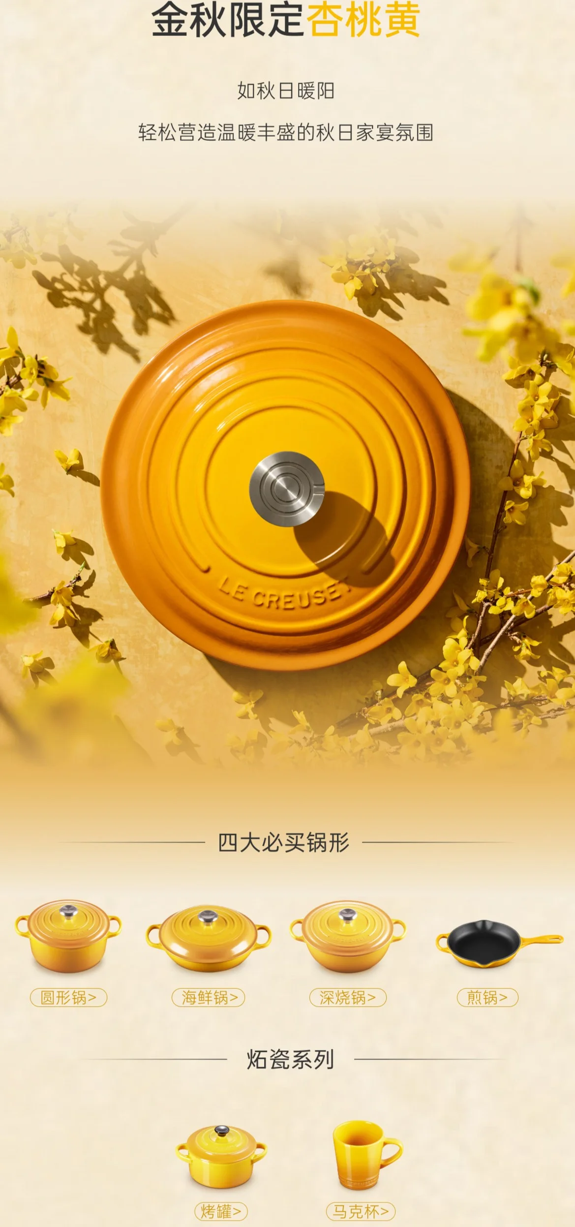 秋色入席  酷彩秋季丰收系列上市
